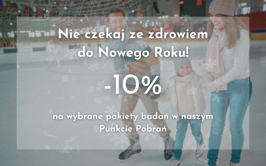 Zadbaj o swoje zdrowie przed Nowym Rokiem – Promocja na pakiety badań!